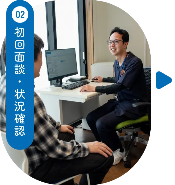 初回面談・状況確認